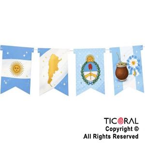 BANDERIN PATRIO 1,80 MTS x 1